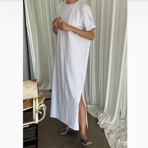 LE BON SHOPPE HER DRESS T-SHIRT TEE XS/SMALL XS/S ICY GREY NEW